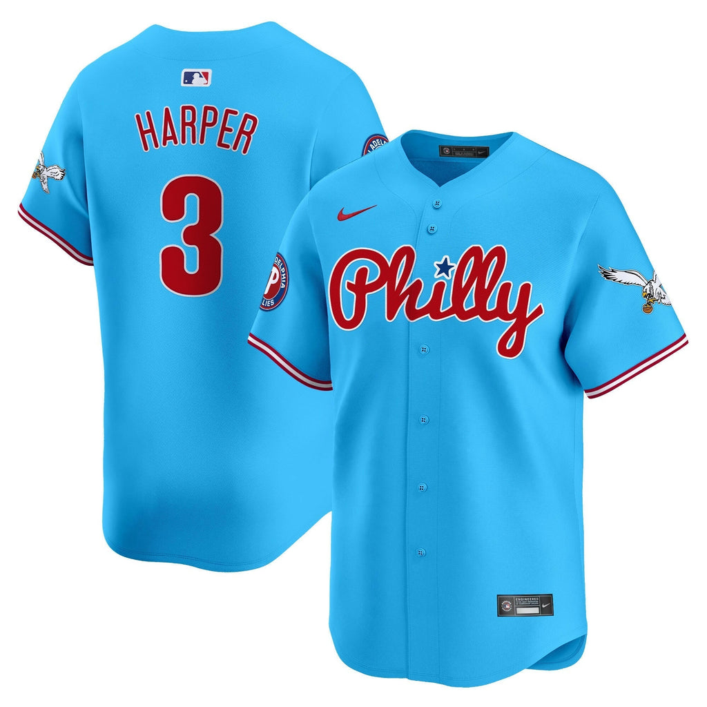Phillies & Eagles Vapor Premier Limited Jersey - Stitched