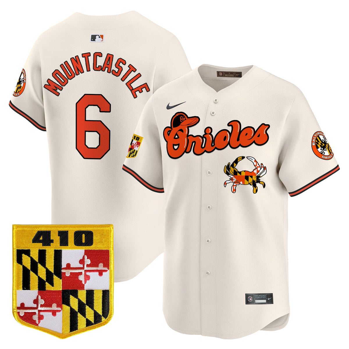 BAL 410 & Chesapeake Crab Patch Vapor Premier Limited Jersey - Stitched (8)