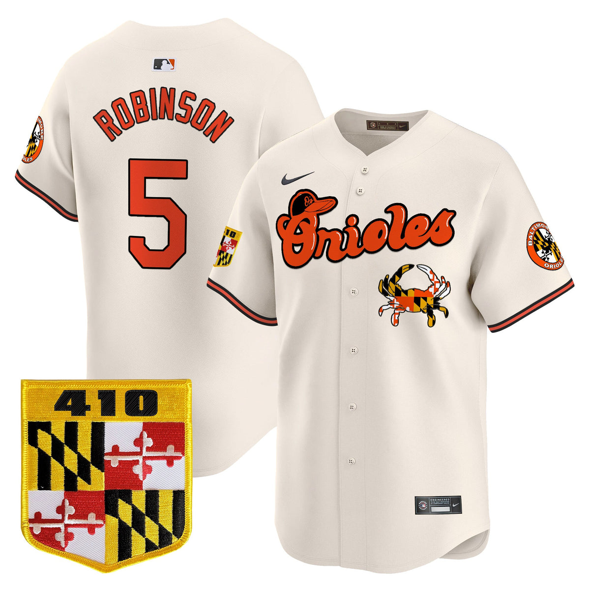 BAL 410 & Chesapeake Crab Patch Vapor Premier Limited Jersey - Stitched (2)