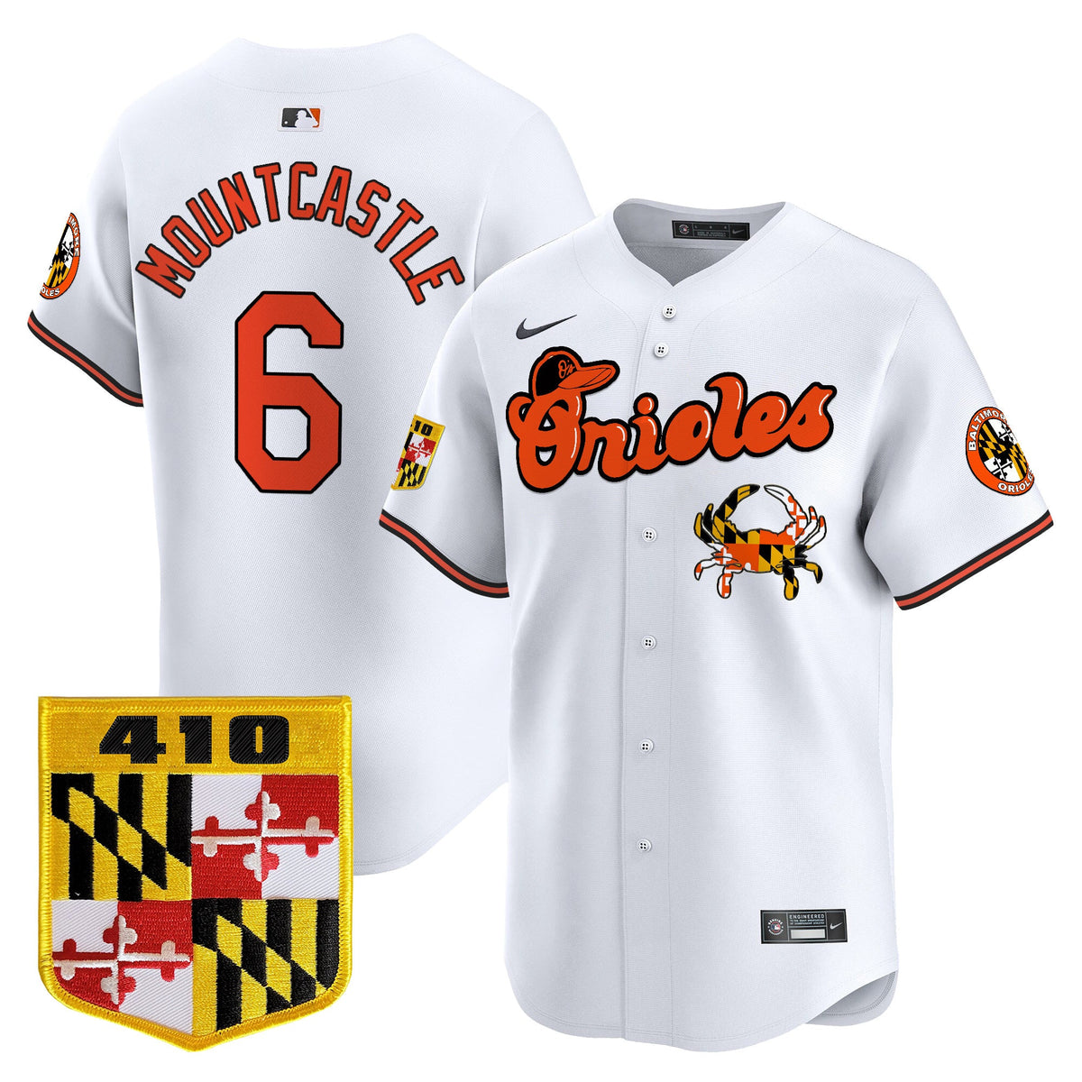 BAL 410 & Chesapeake Crab Patch Vapor Premier Limited Jersey - Stitched (8)