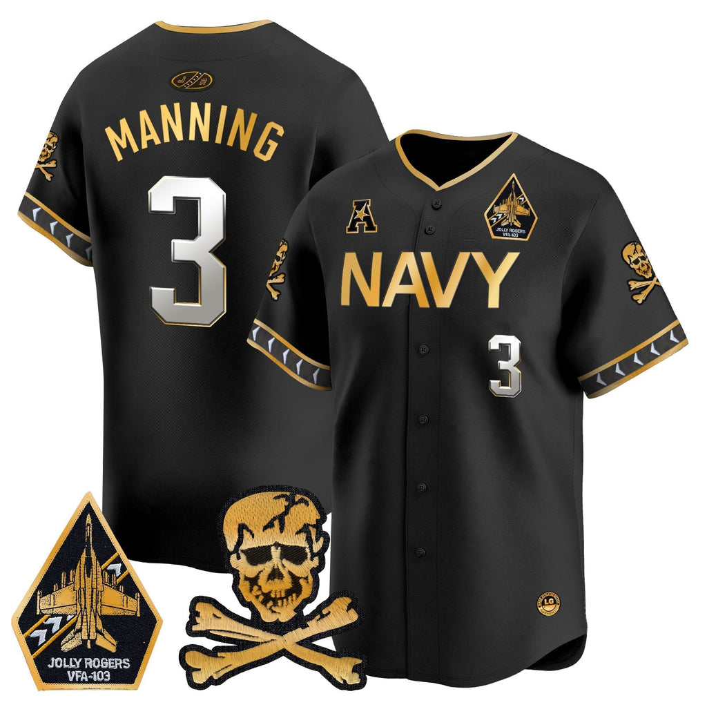 Navy MID 2025 Vapor Premier Limited Jersey - Stitched