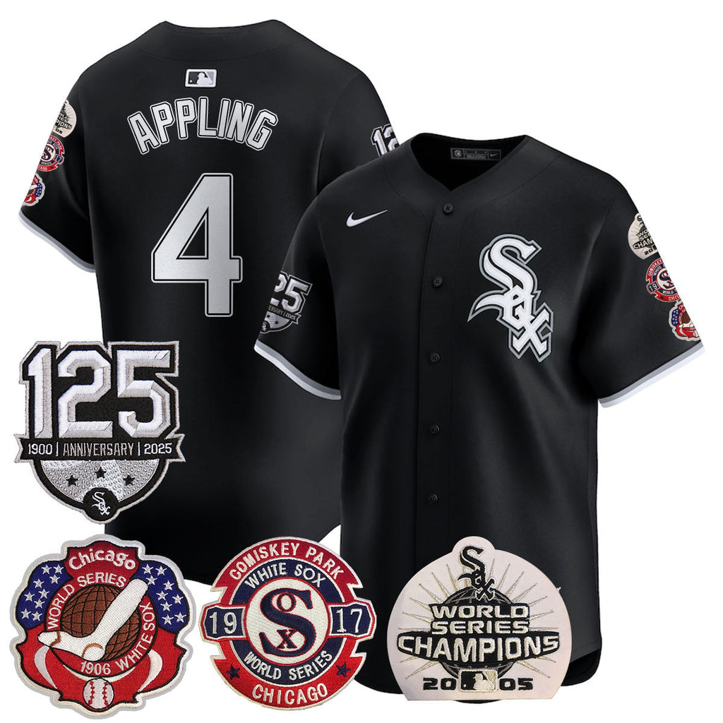 CWS 125th Anniversary - World Series Champions Jersey - Stitched