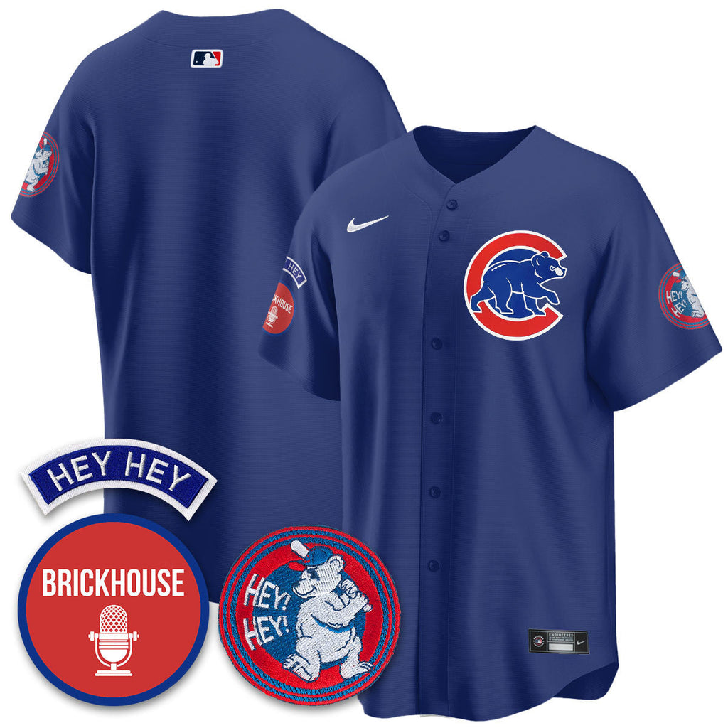 CHC Limited Jersey - Jack Brickhouse "Hey Hey" Patch - Stitched