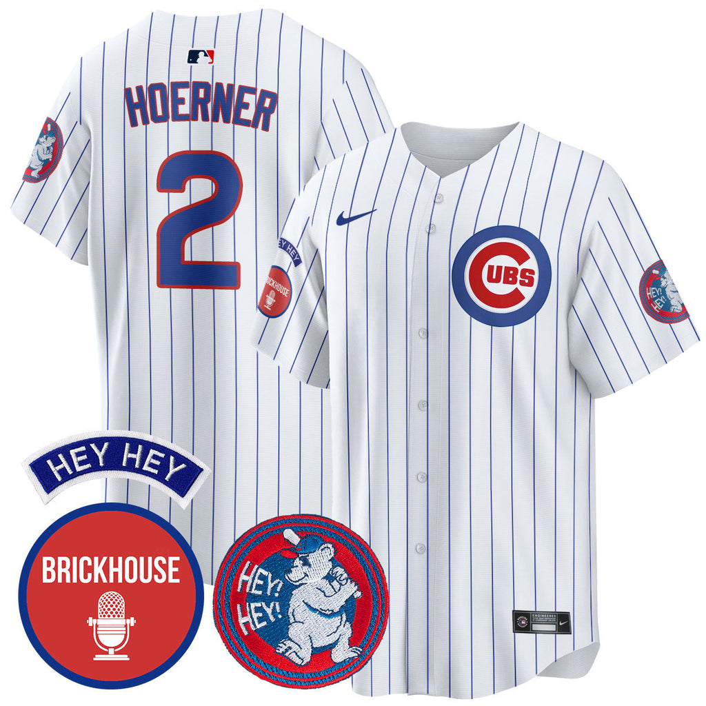 CHC Limited Jersey - Jack Brickhouse "Hey Hey" Patch - Stitched