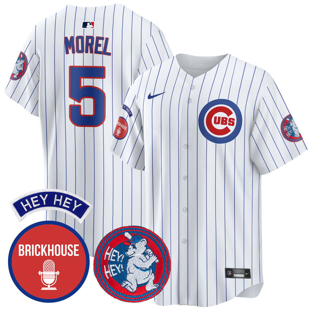 CHC Limited Jersey - Jack Brickhouse "Hey Hey" Patch - Stitched