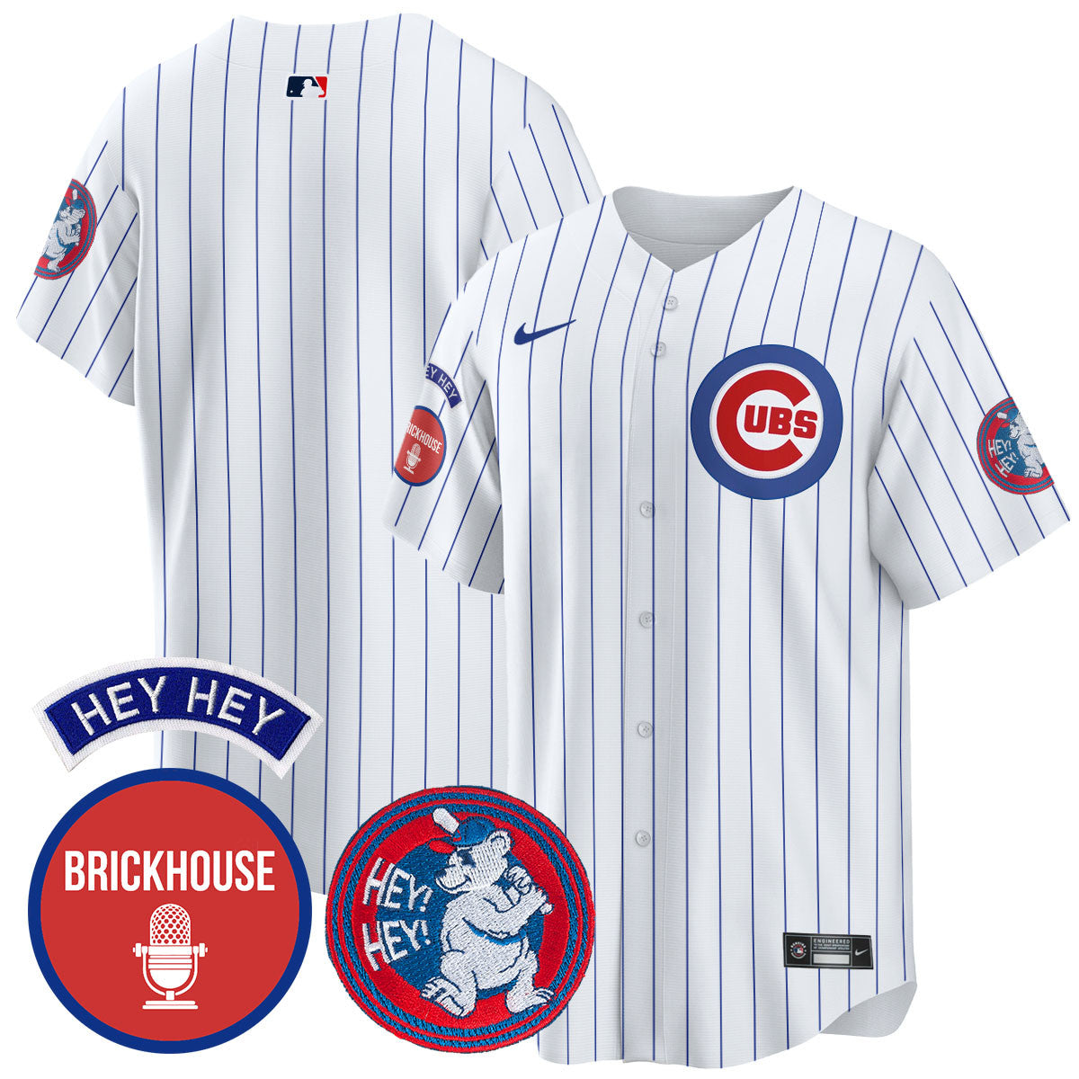 CHC Limited Jersey - Jack Brickhouse "Hey Hey" Patch - Stitched