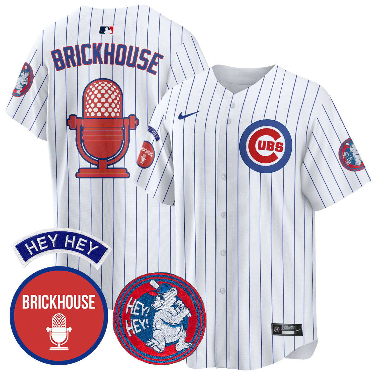 CHC Limited Jersey - Jack Brickhouse "Hey Hey" Patch - Stitched