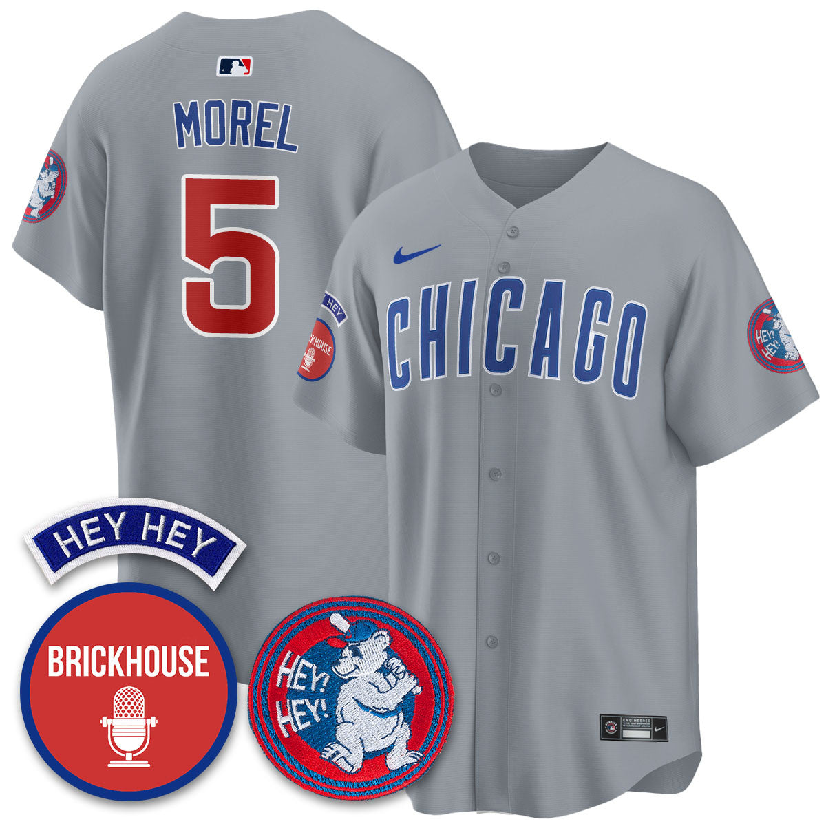 CHC Limited Jersey - Jack Brickhouse "Hey Hey" Patch - Stitched
