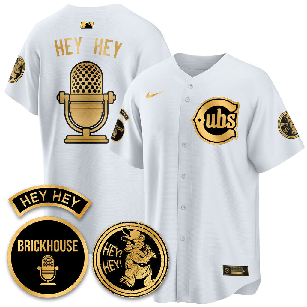 CHC Limited Jersey - Jack Brickhouse "Hey Hey" Patch - Stitched