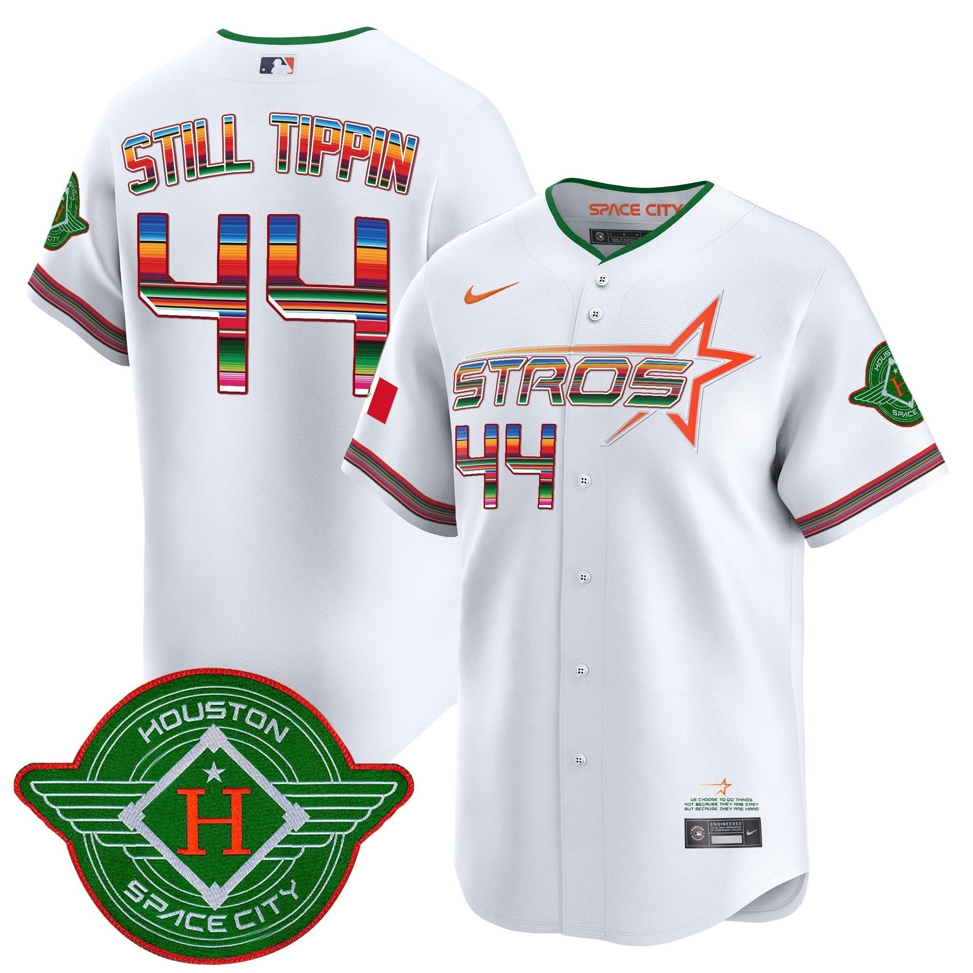 Astros 2025 City Connect Mexico Vapor Premier Limited Jersey - Stitched