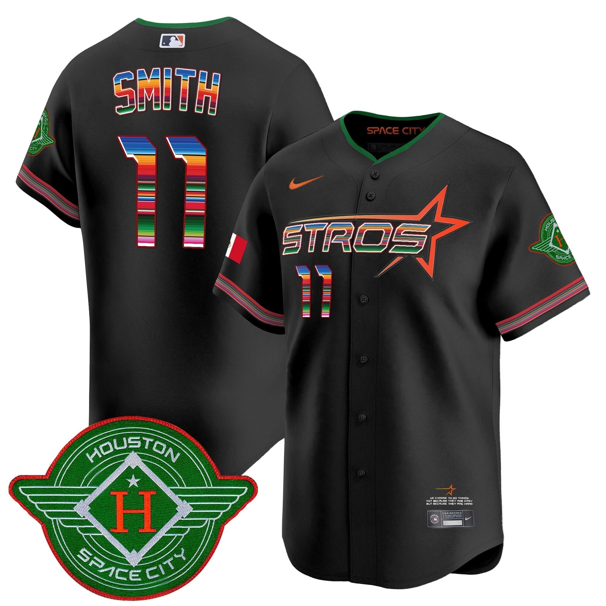 Astros 2025 City Connect Mexico Vapor Premier Limited Jersey - Stitched