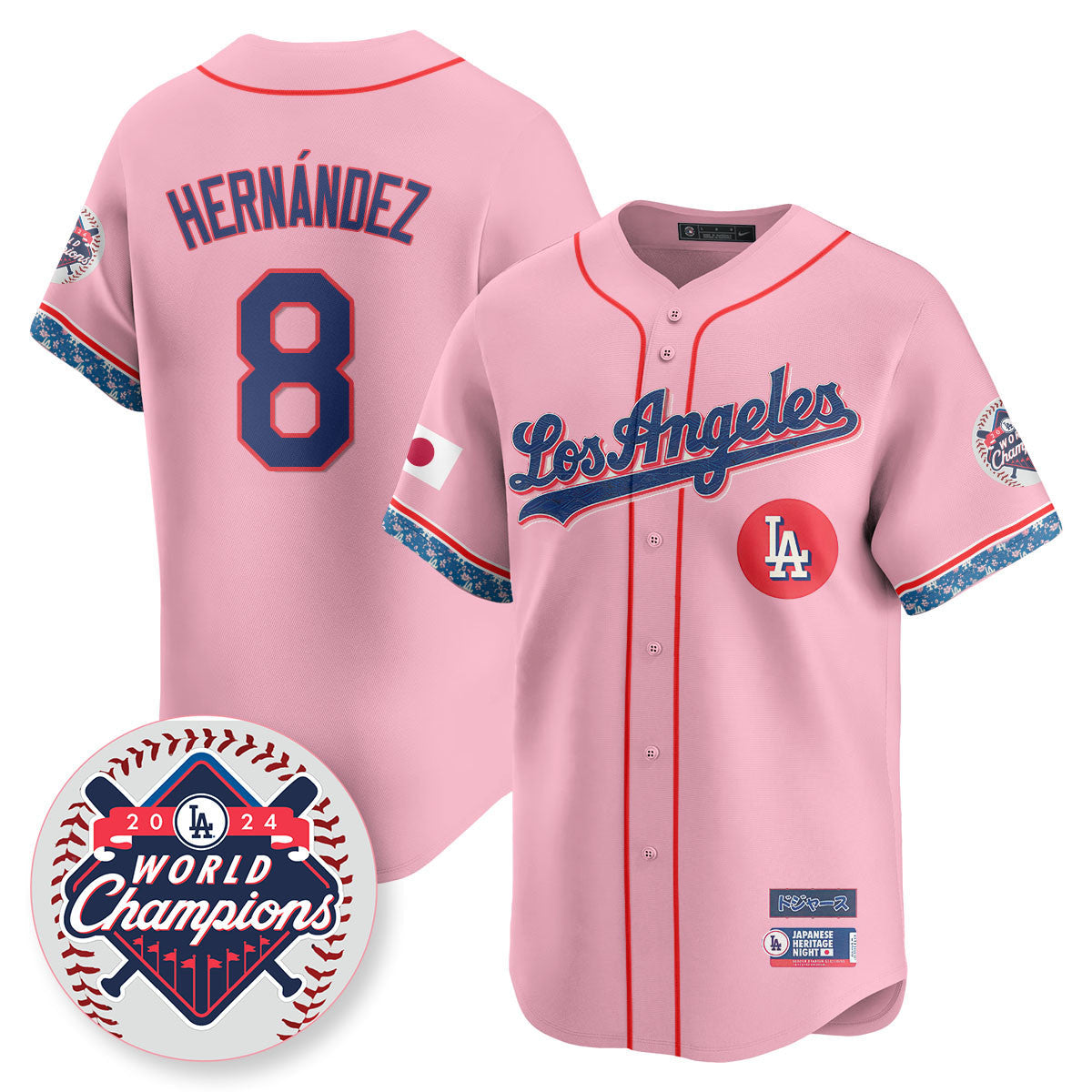 LAD Japanese Heritage Night Jersey - Stitched