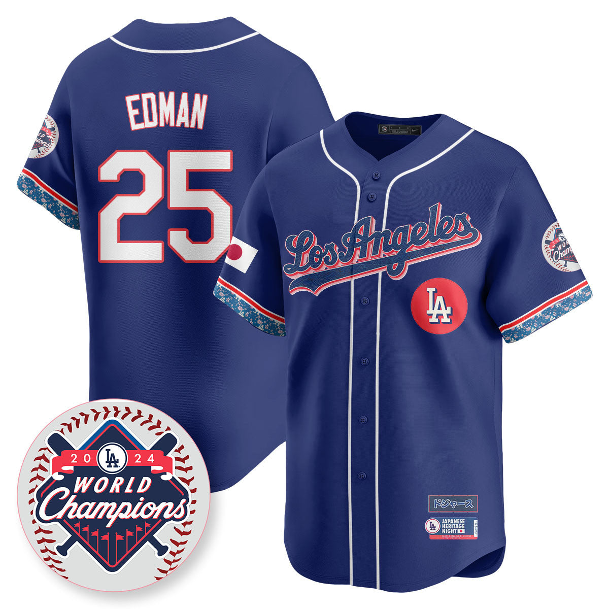 LAD Japanese Heritage Night Jersey - Stitched