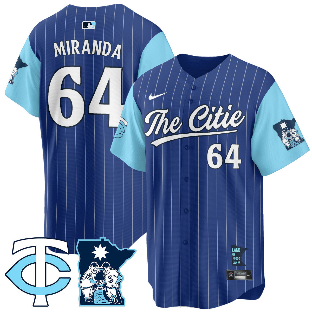 MIN City Connect Concept Jersey - Stitched