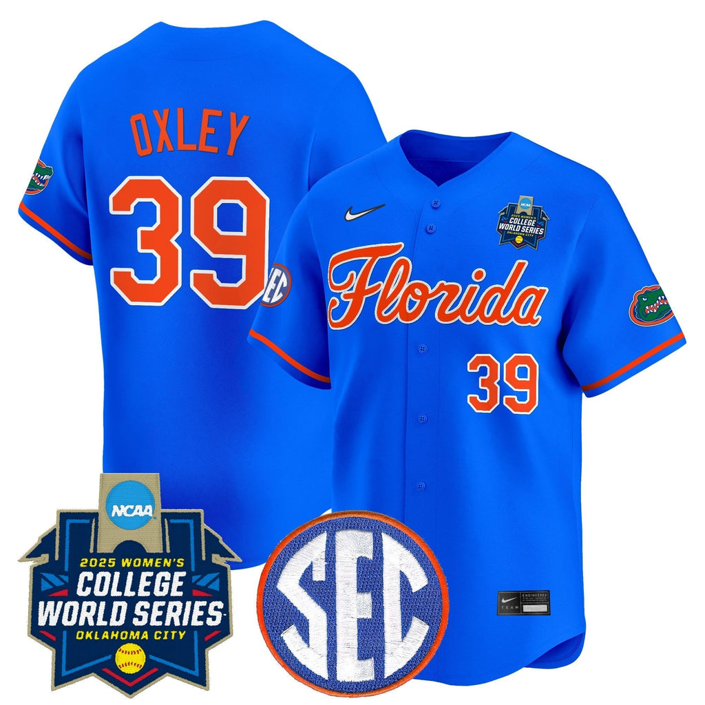 Size - UF Softball 2025 World Series (WCWS) Vapor Premier Limited Jersey - Stitched