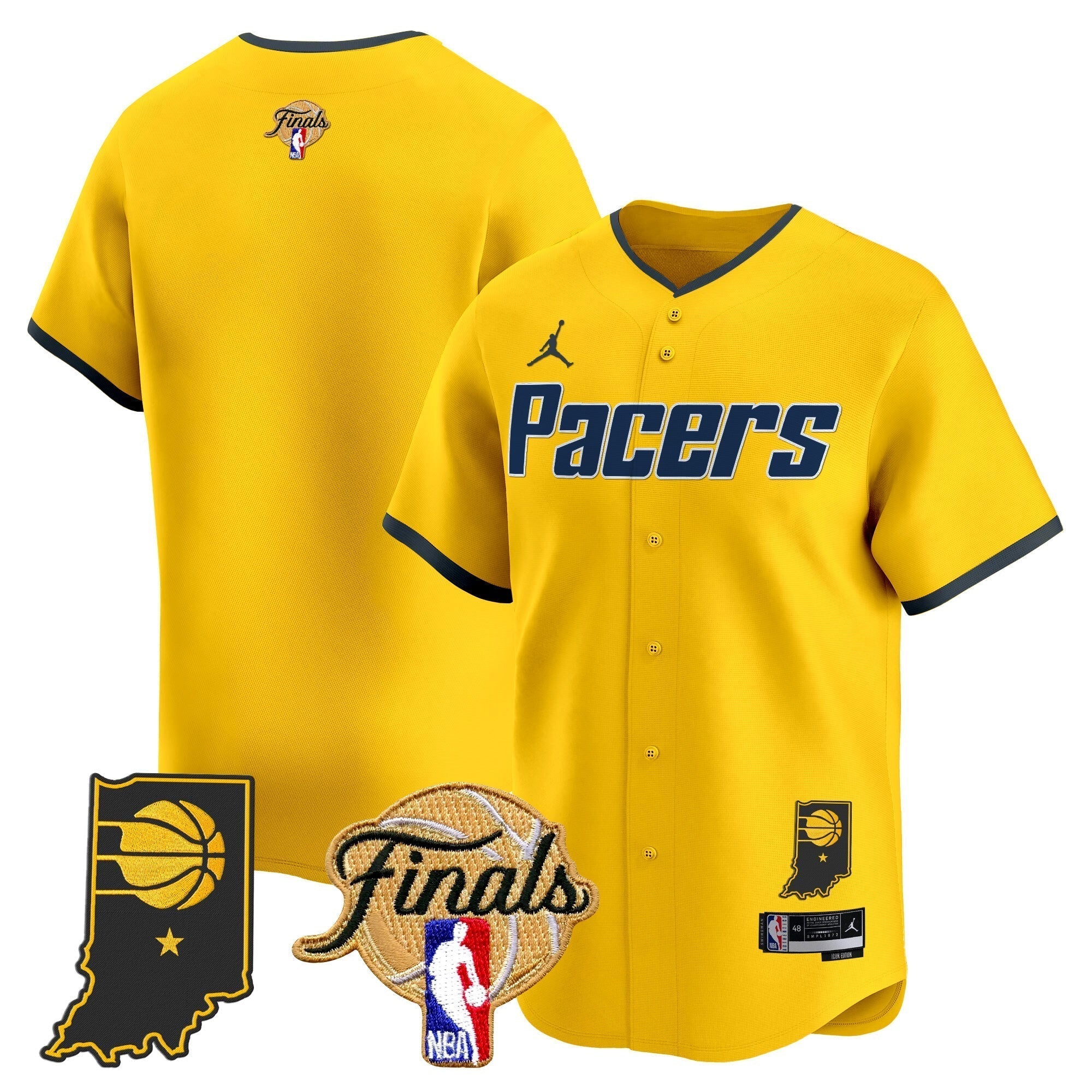 IND 2025 Finals Vapor Baseball Jersey - Stitched