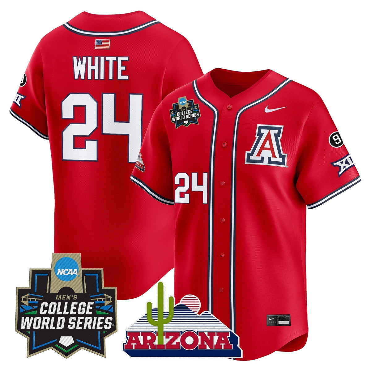 ARIZ 2025 World Series Vapor Premier Limited Jersey - Stitched