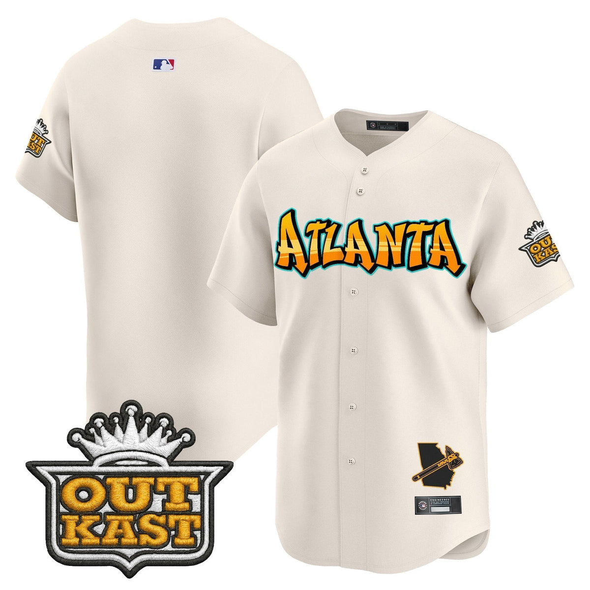 ATL 'Graffiti A-Town Edition' Vapor Premier Limited Jersey - Stitched