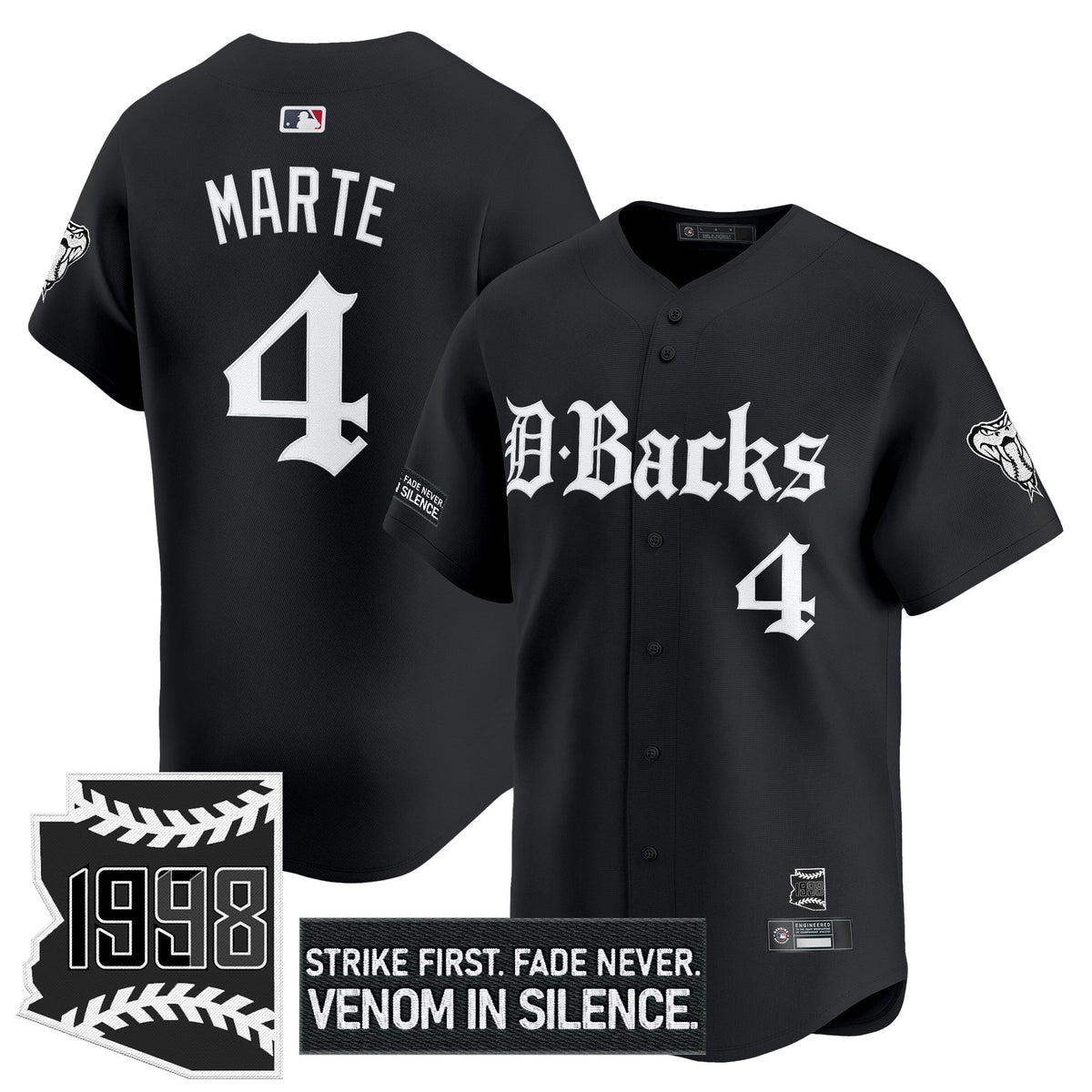 ARI 'Gothic Desert Fang Edition' Vapor Premier Limited Jersey V2 - Stitched