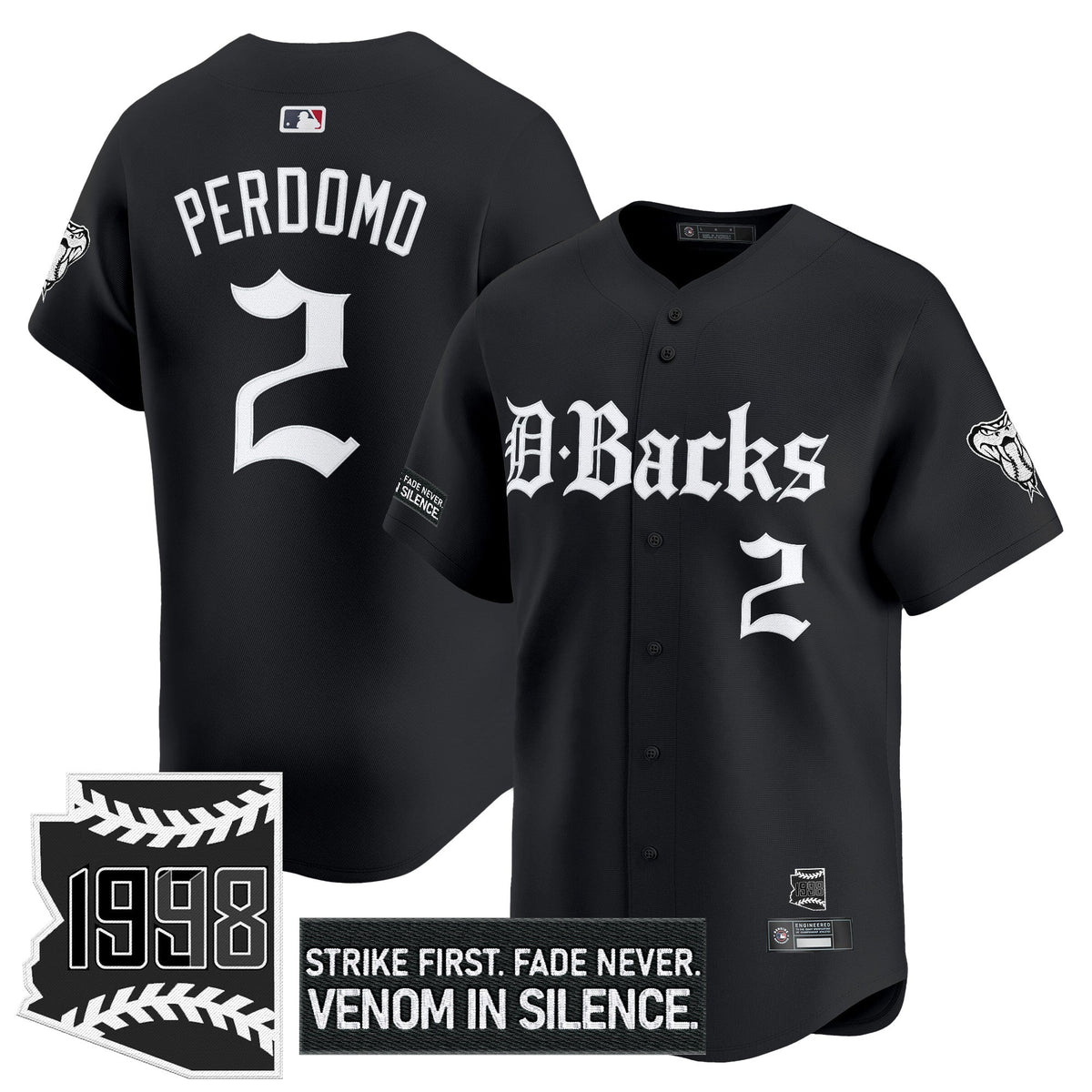 ARI 'Gothic Desert Fang Edition' Vapor Premier Limited Jersey V2 - Stitched
