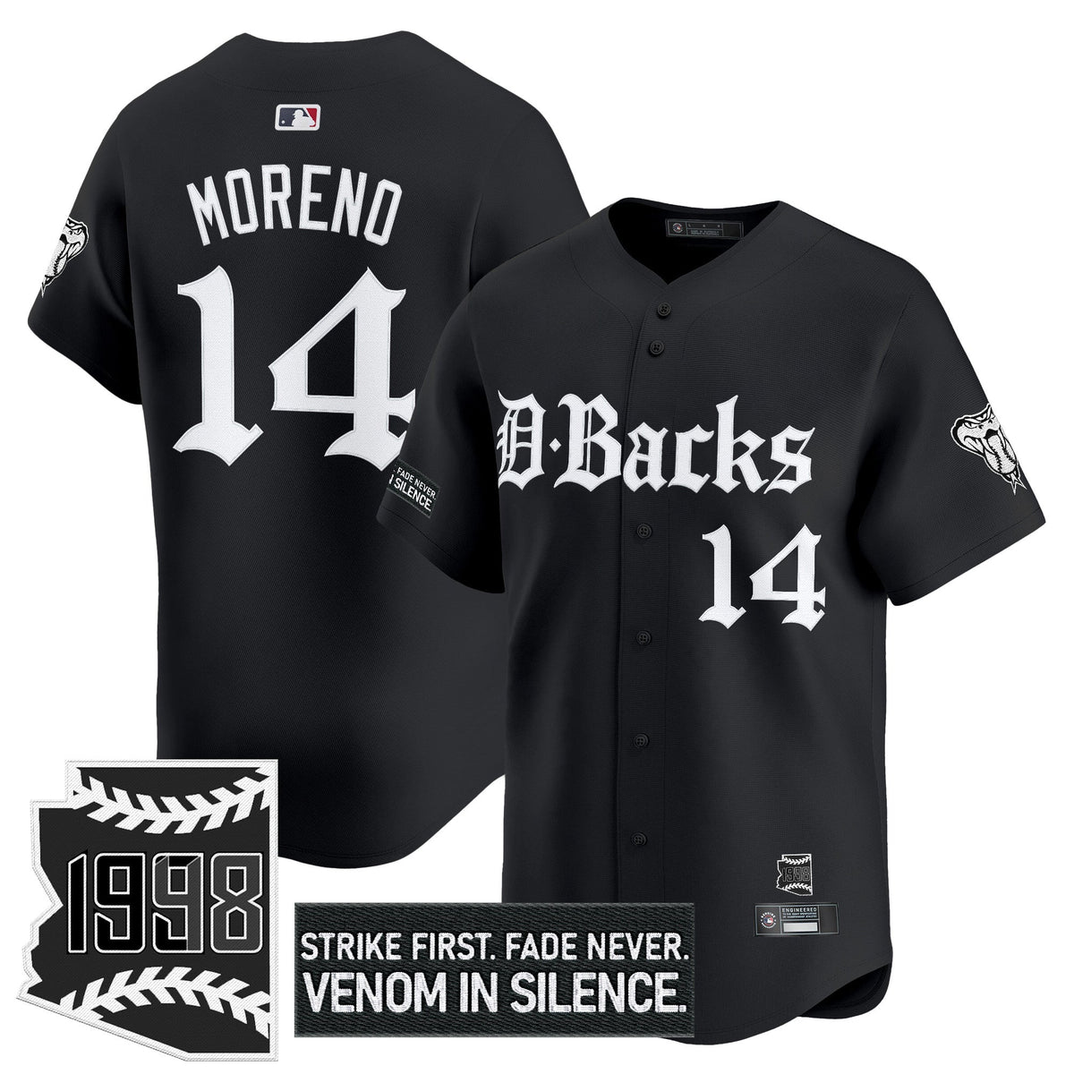 ARI 'Gothic Desert Fang Edition' Vapor Premier Limited Jersey V2 - Stitched