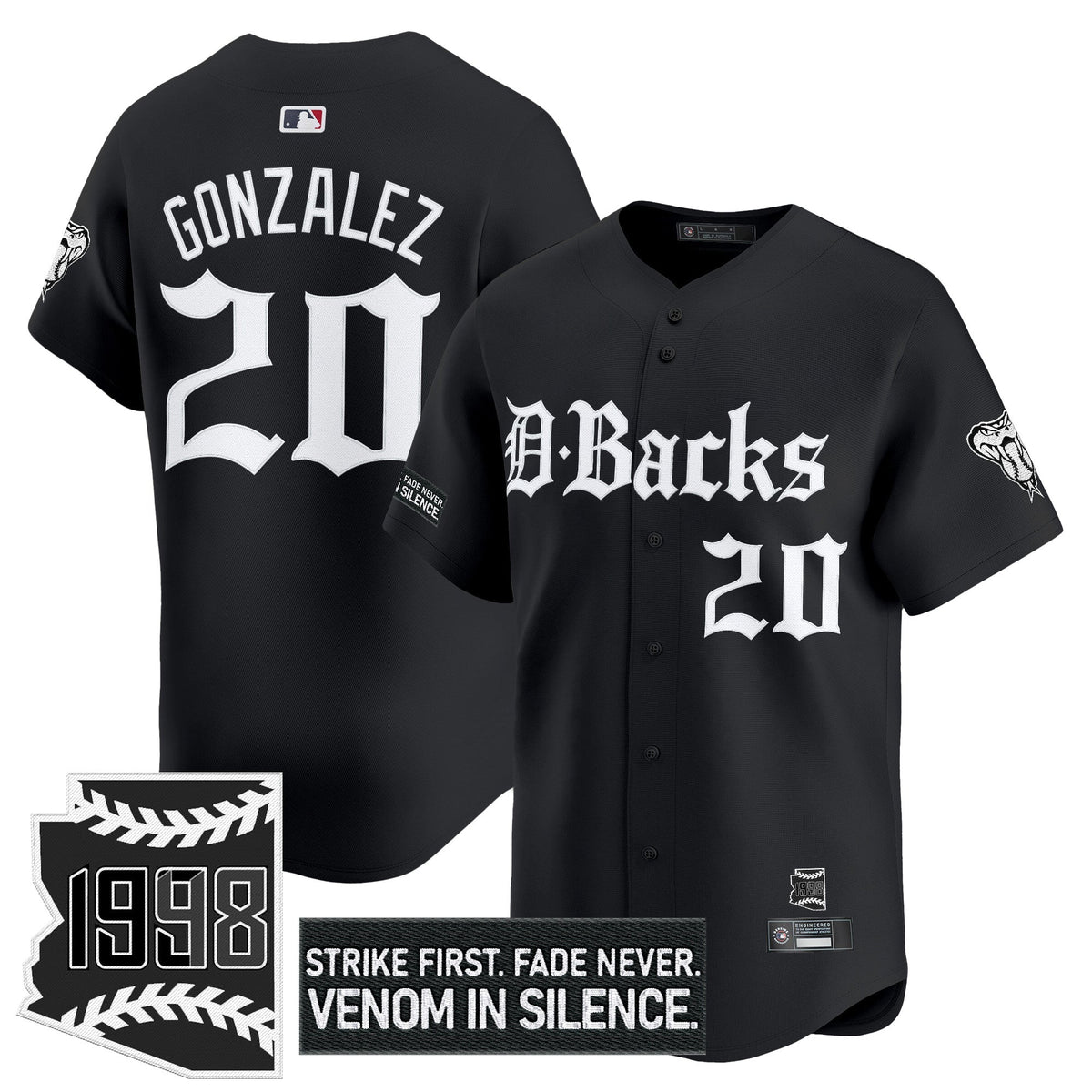 ARI 'Gothic Desert Fang Edition' Vapor Premier Limited Jersey V2 - Stitched