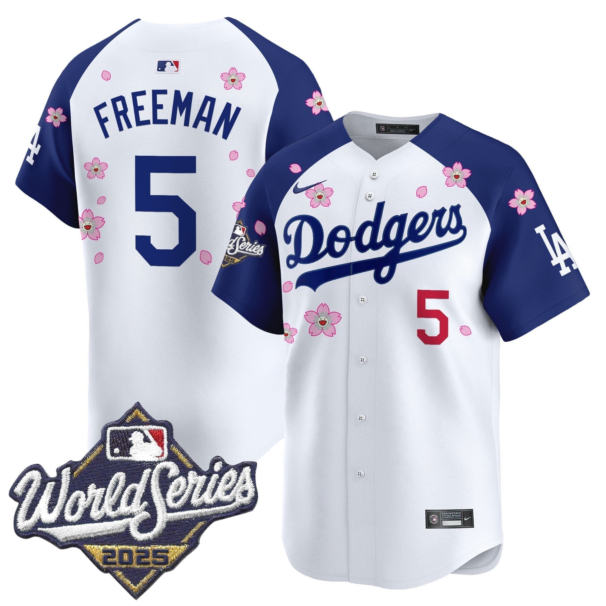 Dodgers 2025 World Series x Tokyo Series Vapor Premier Limited Jersey - Stitched