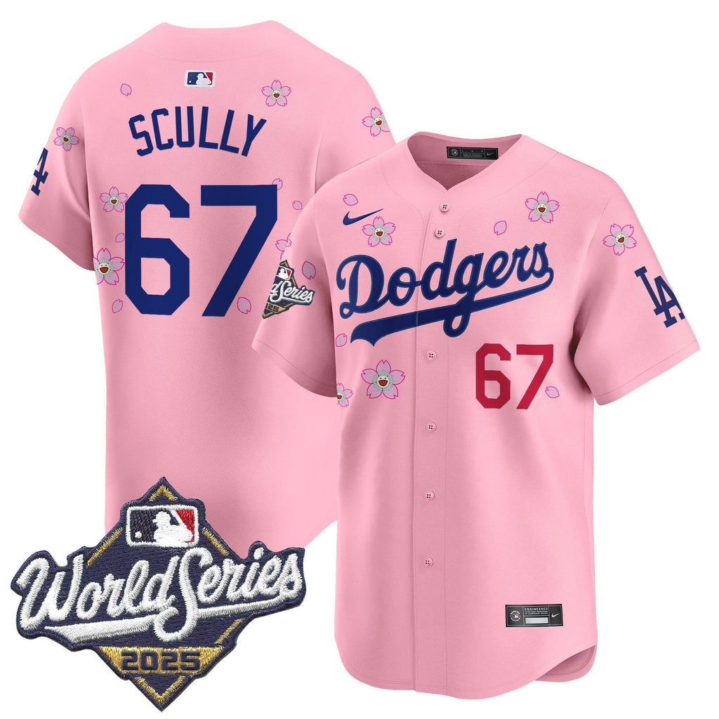 Dodgers 2025 World Series x Tokyo Series Vapor Premier Limited Jersey - Stitched