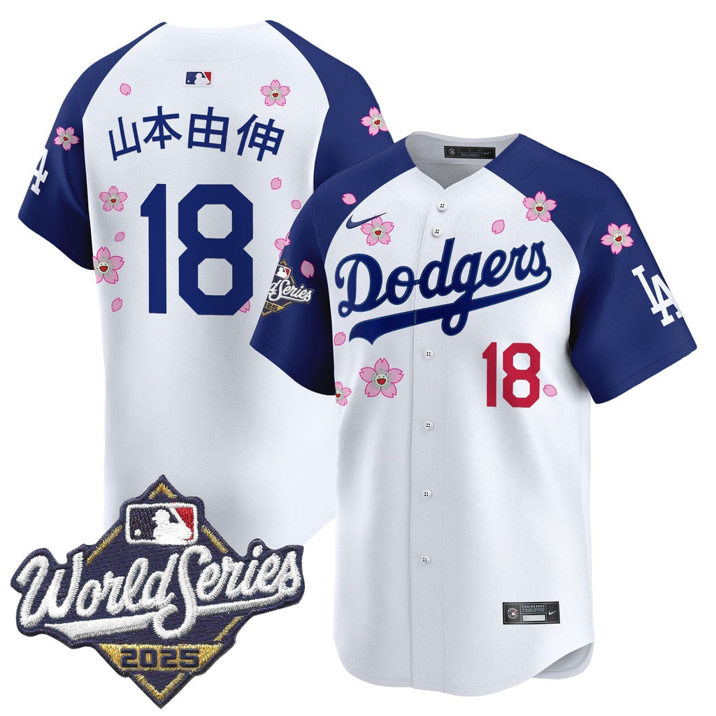 Dodgers 2025 World Series x Tokyo Series Vapor Premier Limited Jersey - Stitched