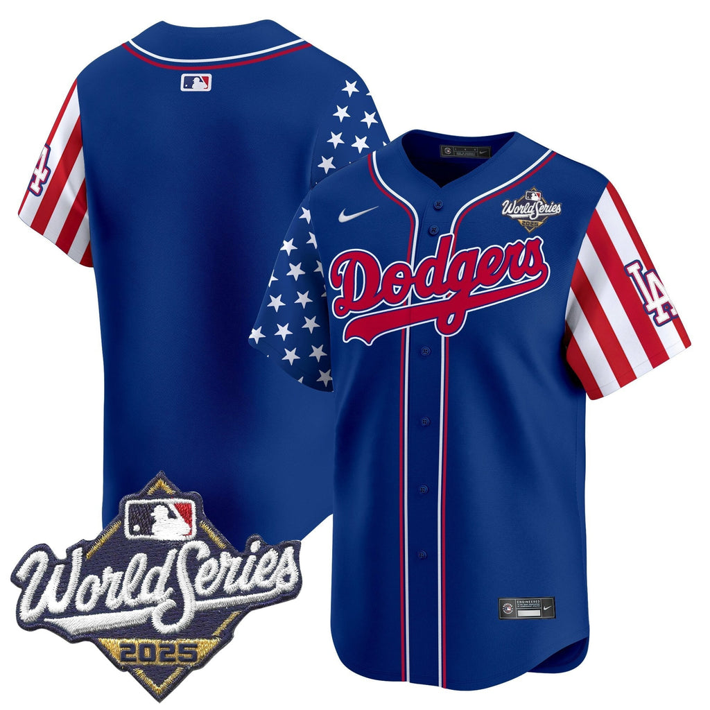 LAD 2025 World Series Vapor Premier Limited Jersey - American Style - Stitched