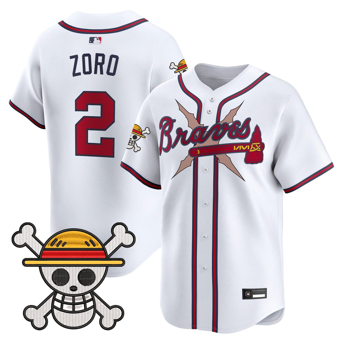 ATL x  OP Vapor Premier Limited Jersey - Stitched