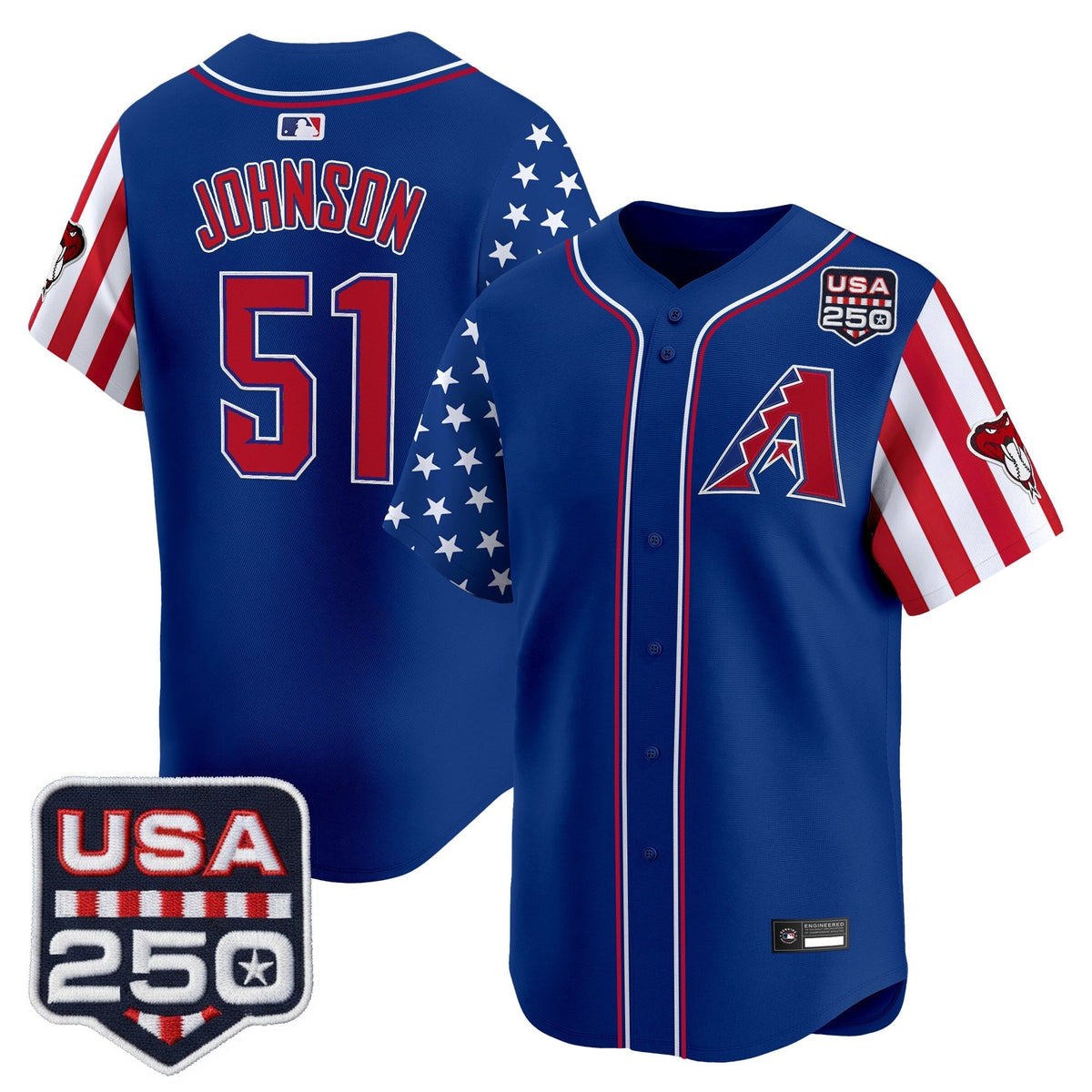 ARI "America 250 Edition" Vapor Premier Limited Jersey - Stitched
