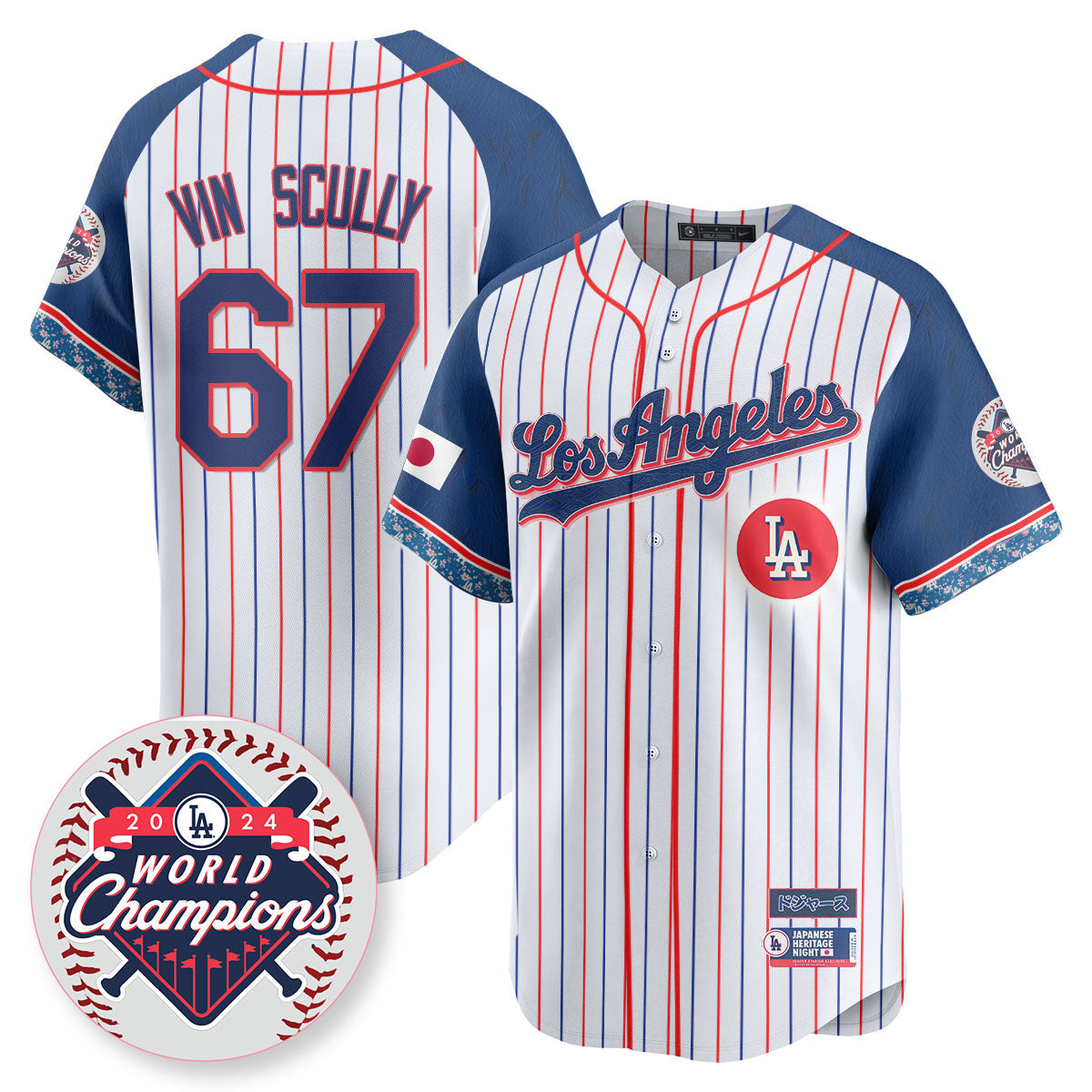 LAD Japanese Heritage Night Jersey - Stitched