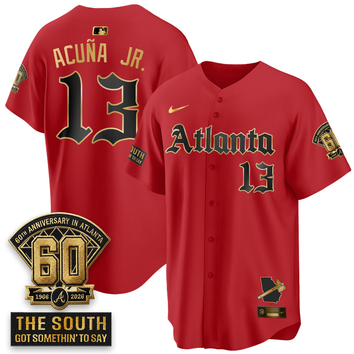 ATL 2026 Gothic Edition Vapor Limited Jersey - All Stitched V2