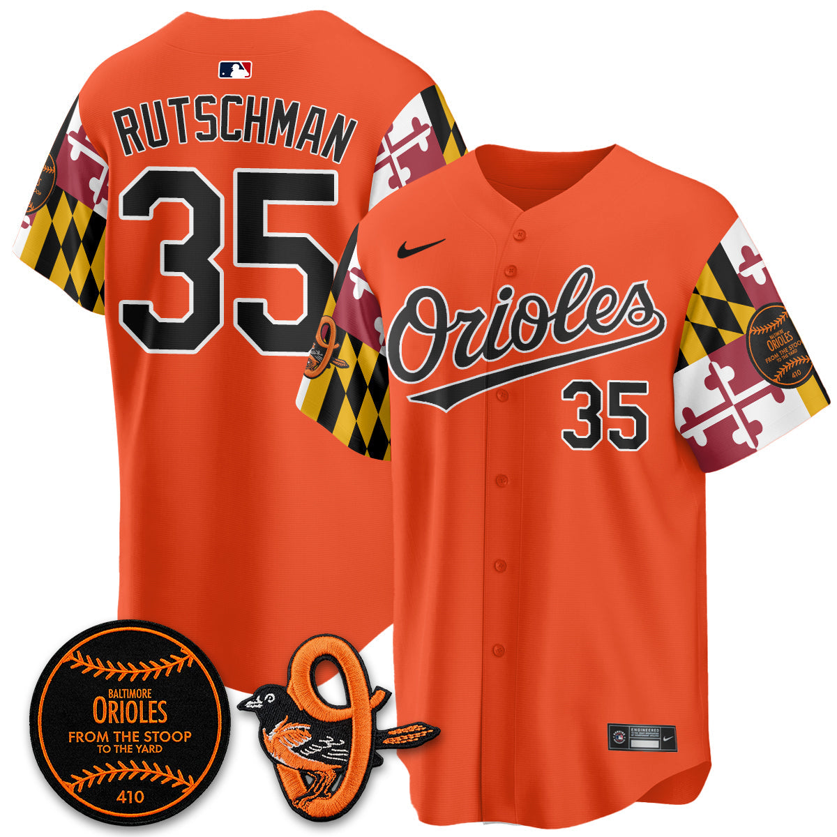 BAL 2026 x Maryland State Flag Vapor Jersey - All Stitched V2