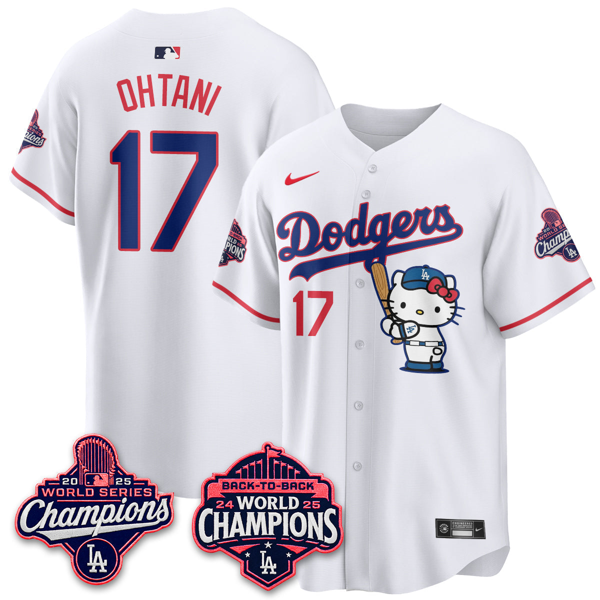 LAD x Meow KT Night 2026 White Edition Jersey - Stitched