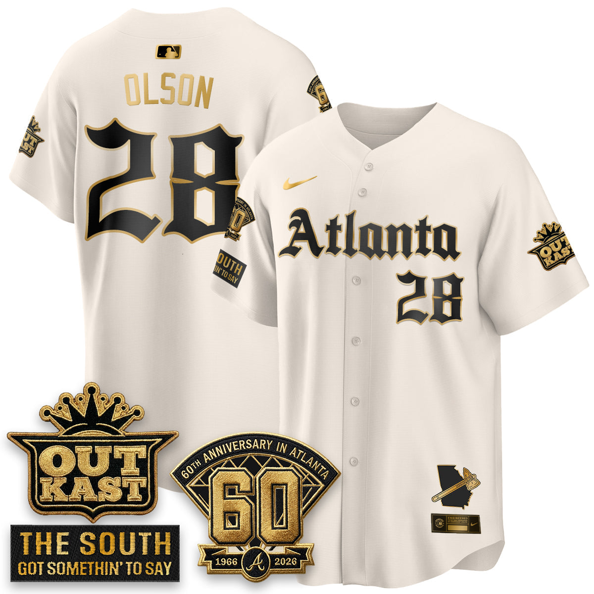 ATL 2026 Gothic Edition Vapor Limited Jersey - Stitched
