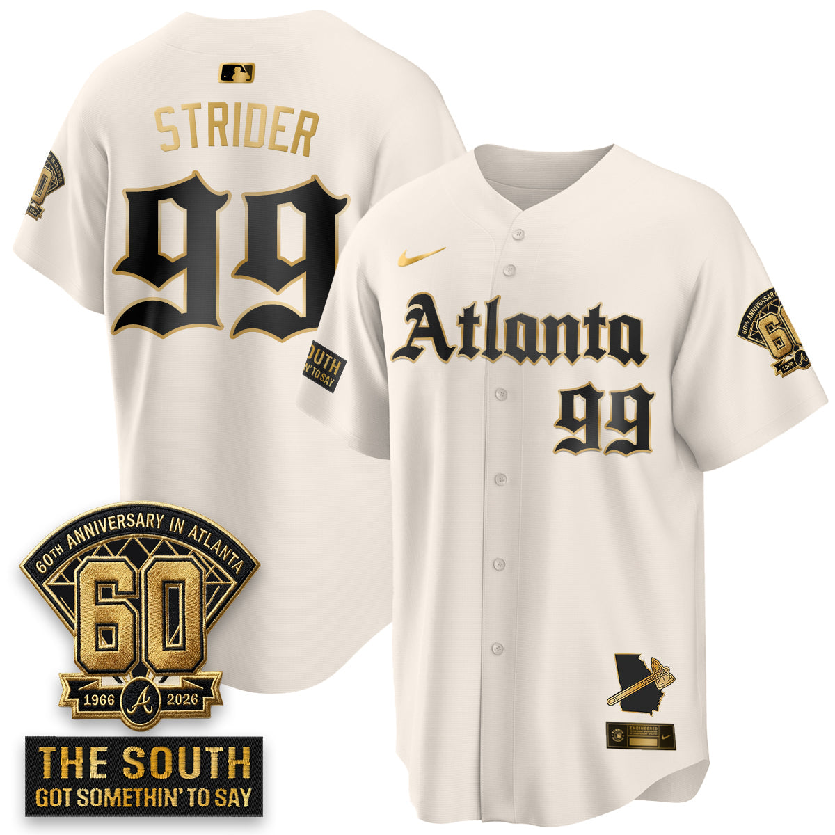 ATL 2026 Gothic Edition Vapor Limited Jersey - All Stitched V2