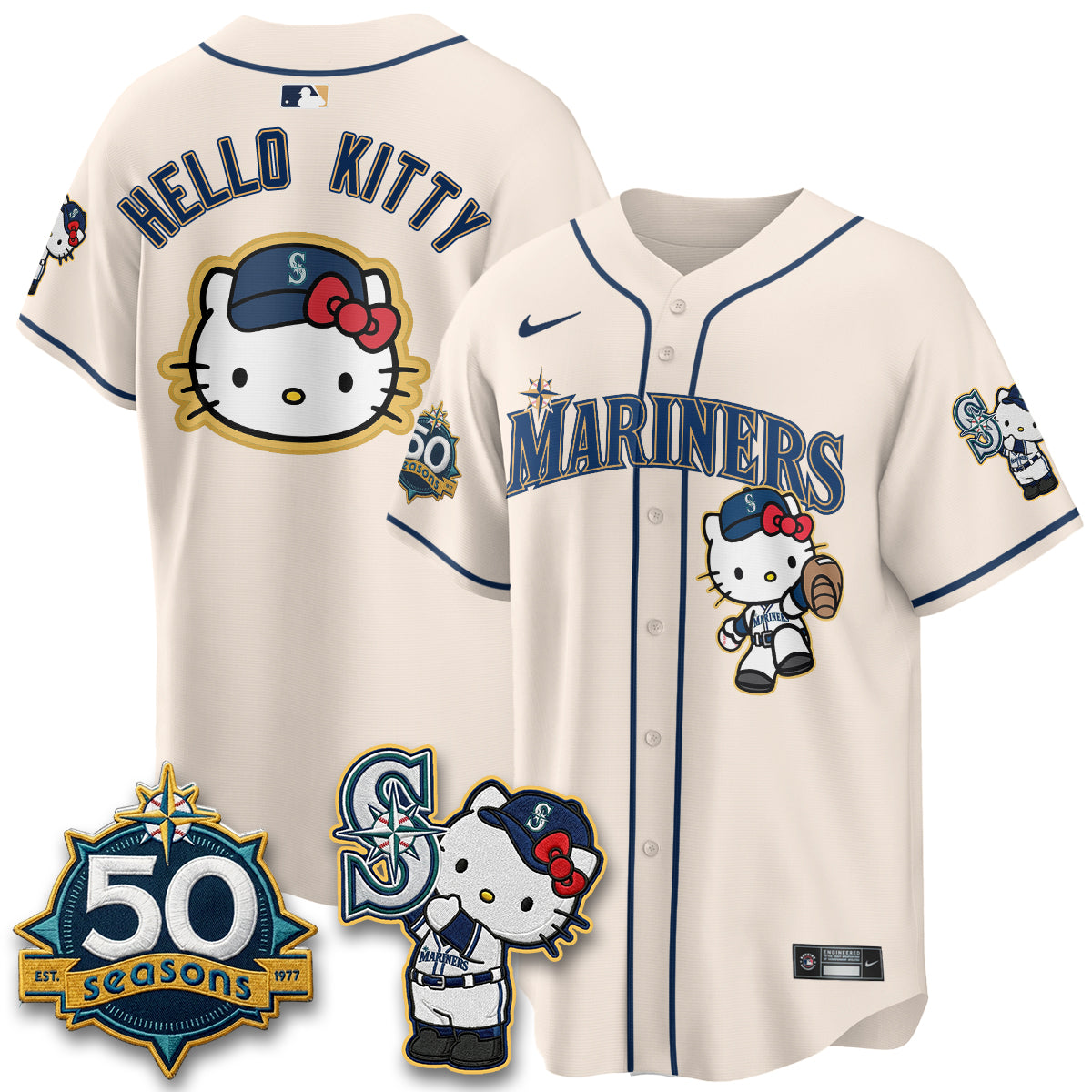 SEA x Meow KT Night Limited Teal Jersey - Stitched