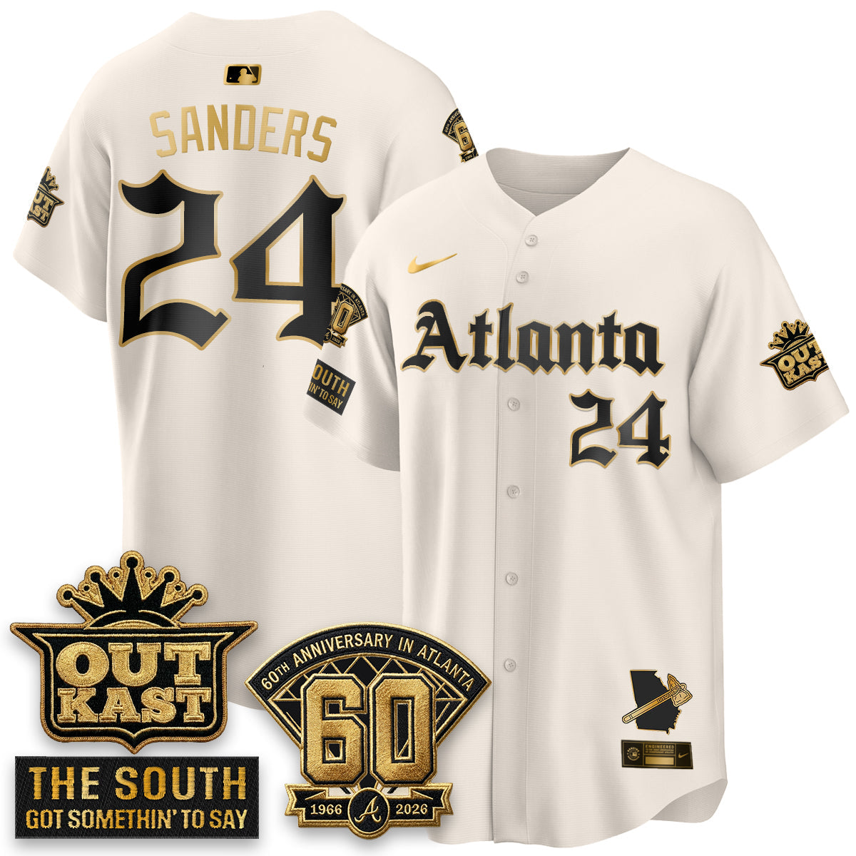 ATL 2026 Gothic Edition Vapor Limited Jersey - Stitched