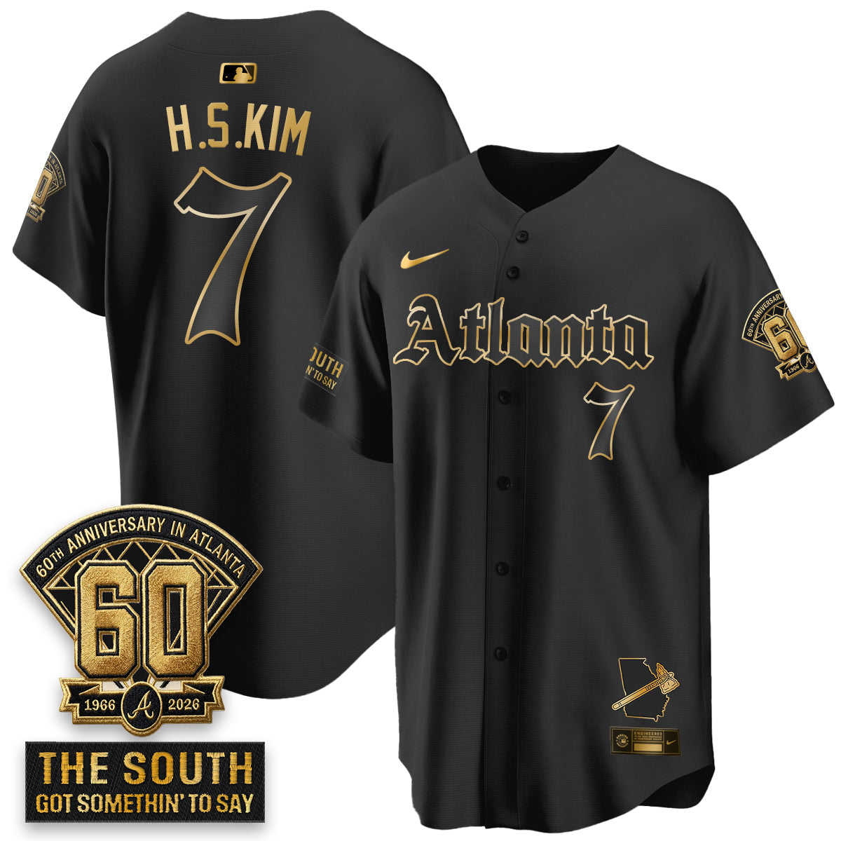 ATL 2026 Gothic Edition Vapor Limited Jersey - All Stitched V2