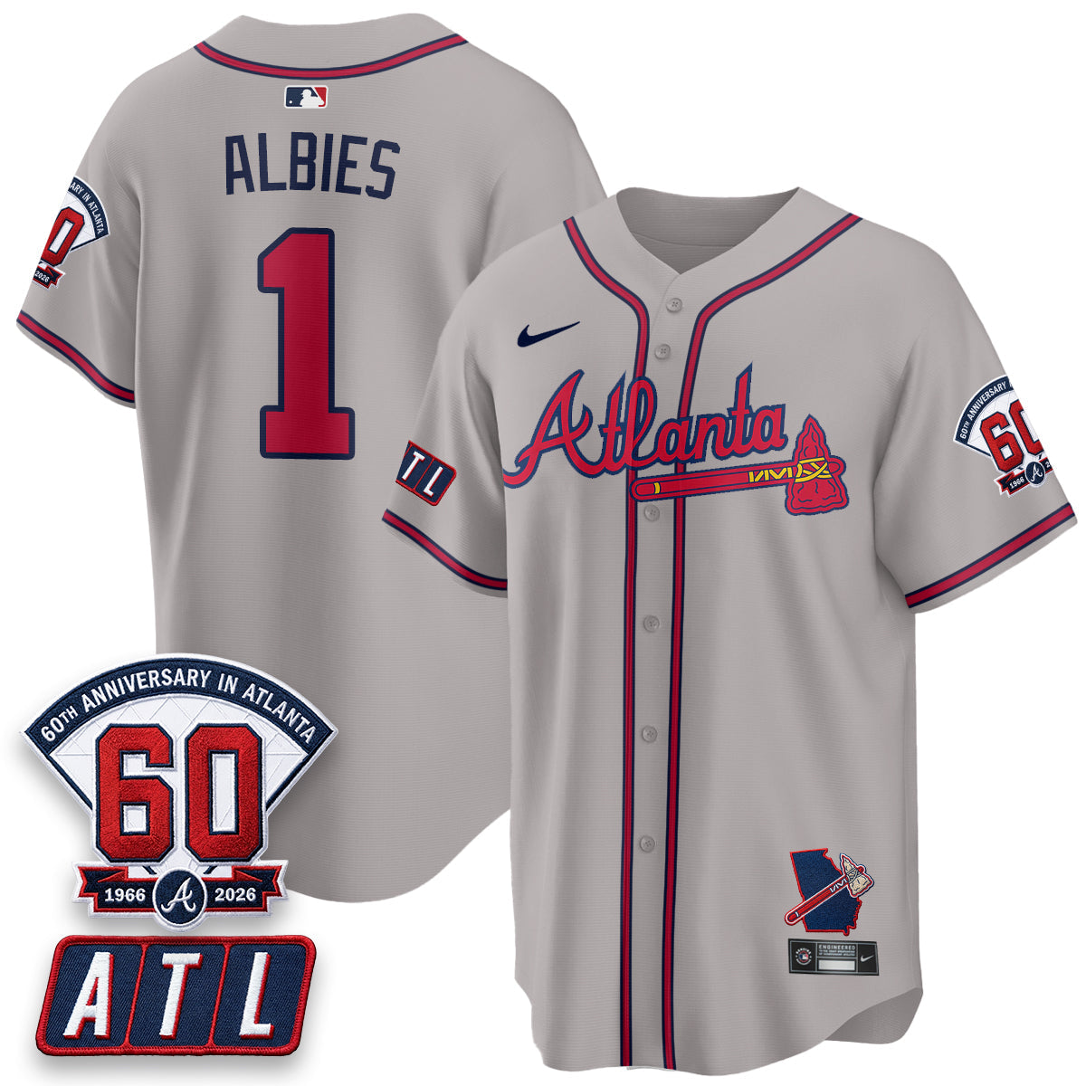 ATL 2026 60th Anniversary Vapor Limited Jersey - All Stitched