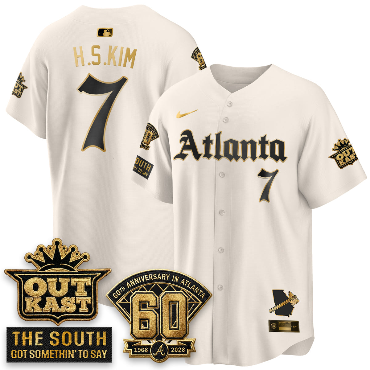 ATL 2026 Gothic Edition Vapor Limited Jersey - All Stitched