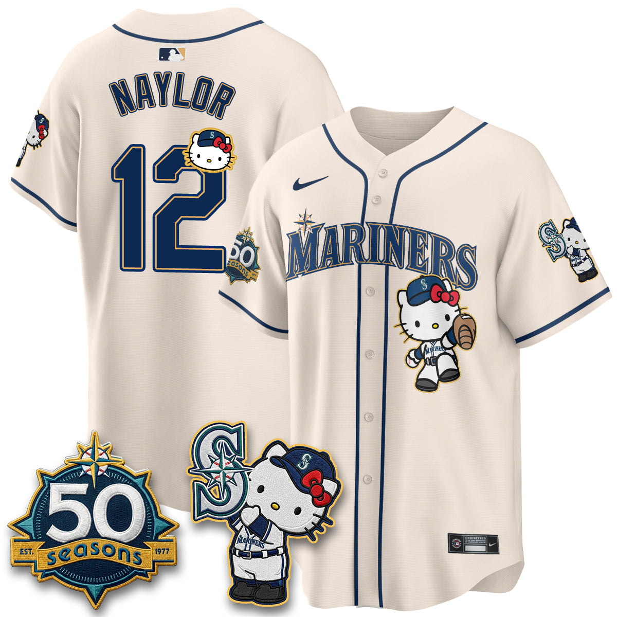 SEA x Meow KT Night Limited Teal Jersey - Stitched