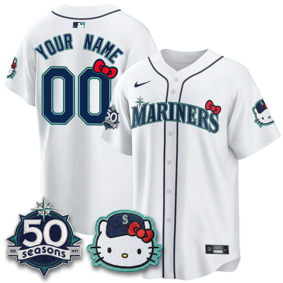 SEA x Meow KT Night Limited Custom Jersey - Stitched
