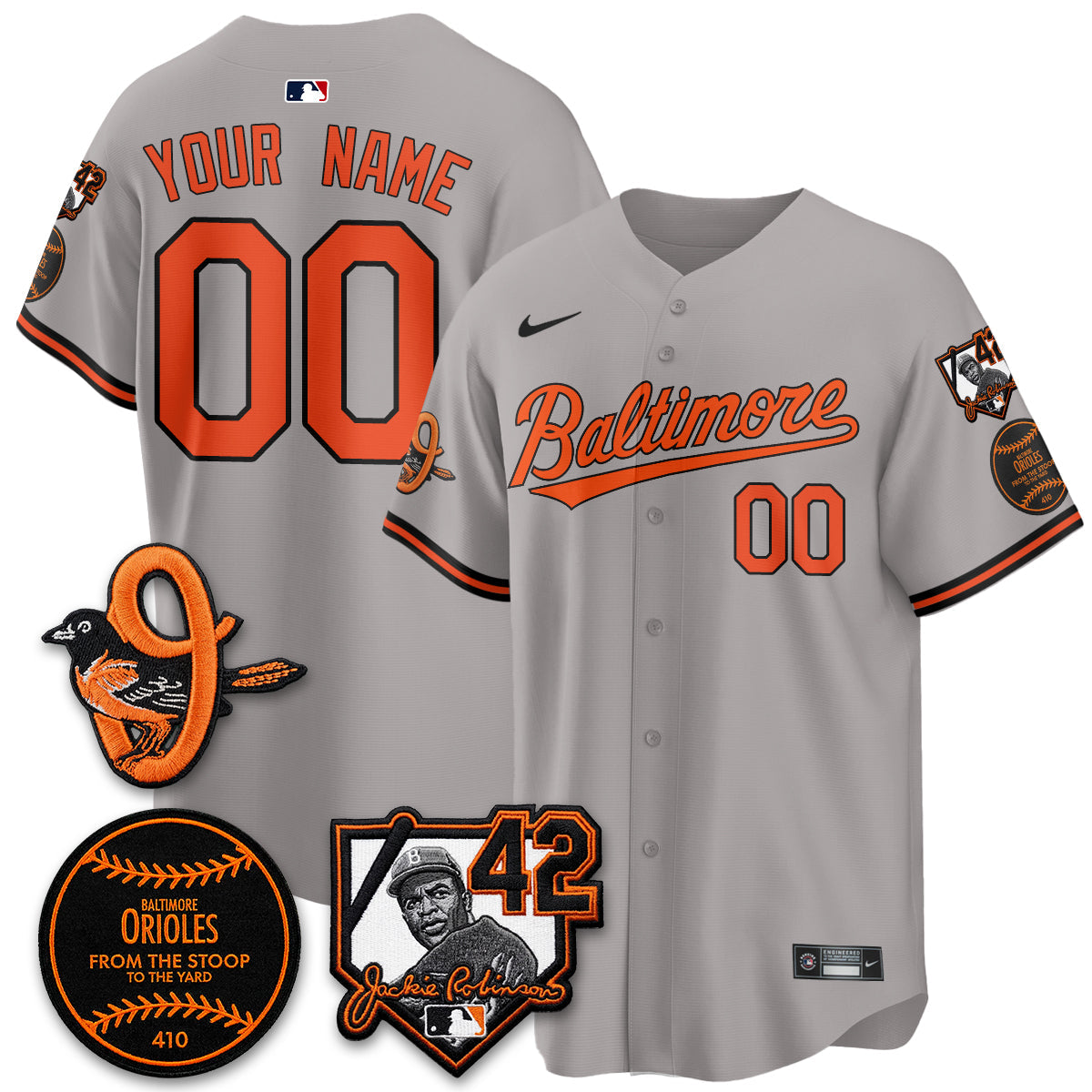 BAL 2026 Jackie Robinson Day Vapor Limited Custom Jersey - All Stitched