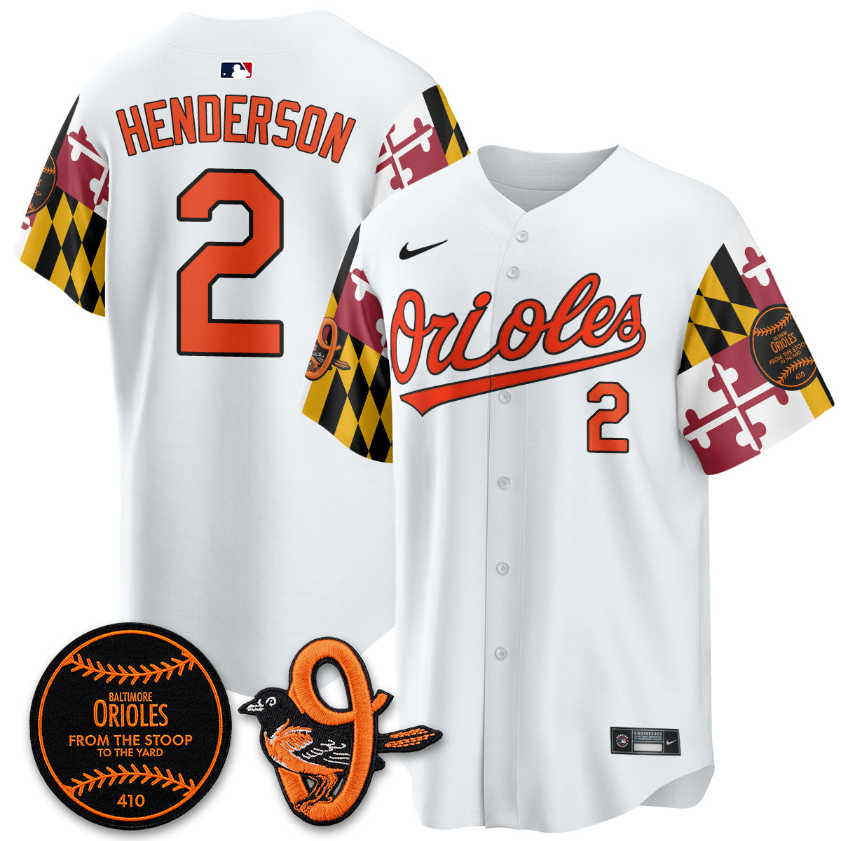 BAL 2026 x Maryland State Flag Vapor Jersey - All Stitched V2
