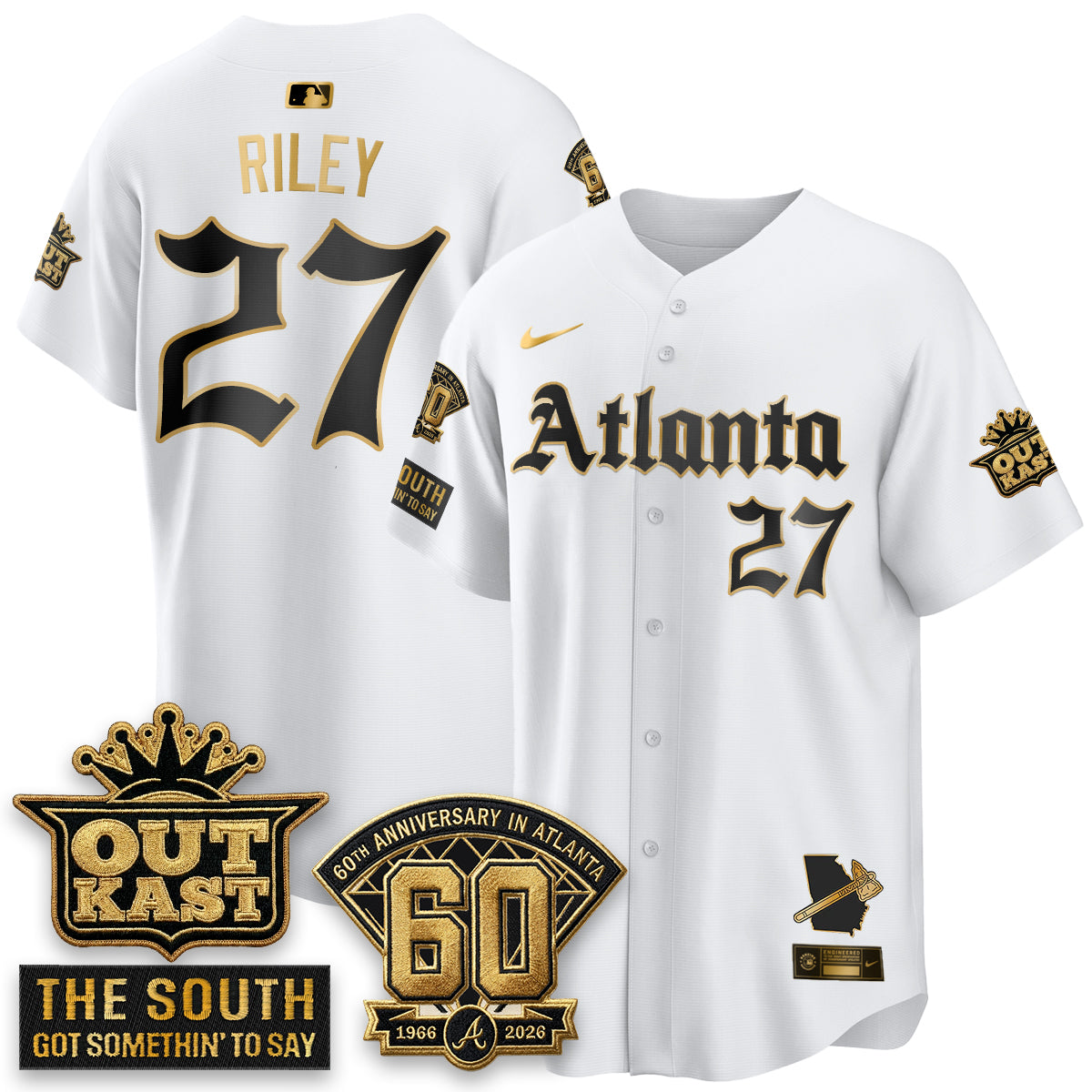 ATL 2026 Gothic Edition Vapor Limited Jersey - All Stitched