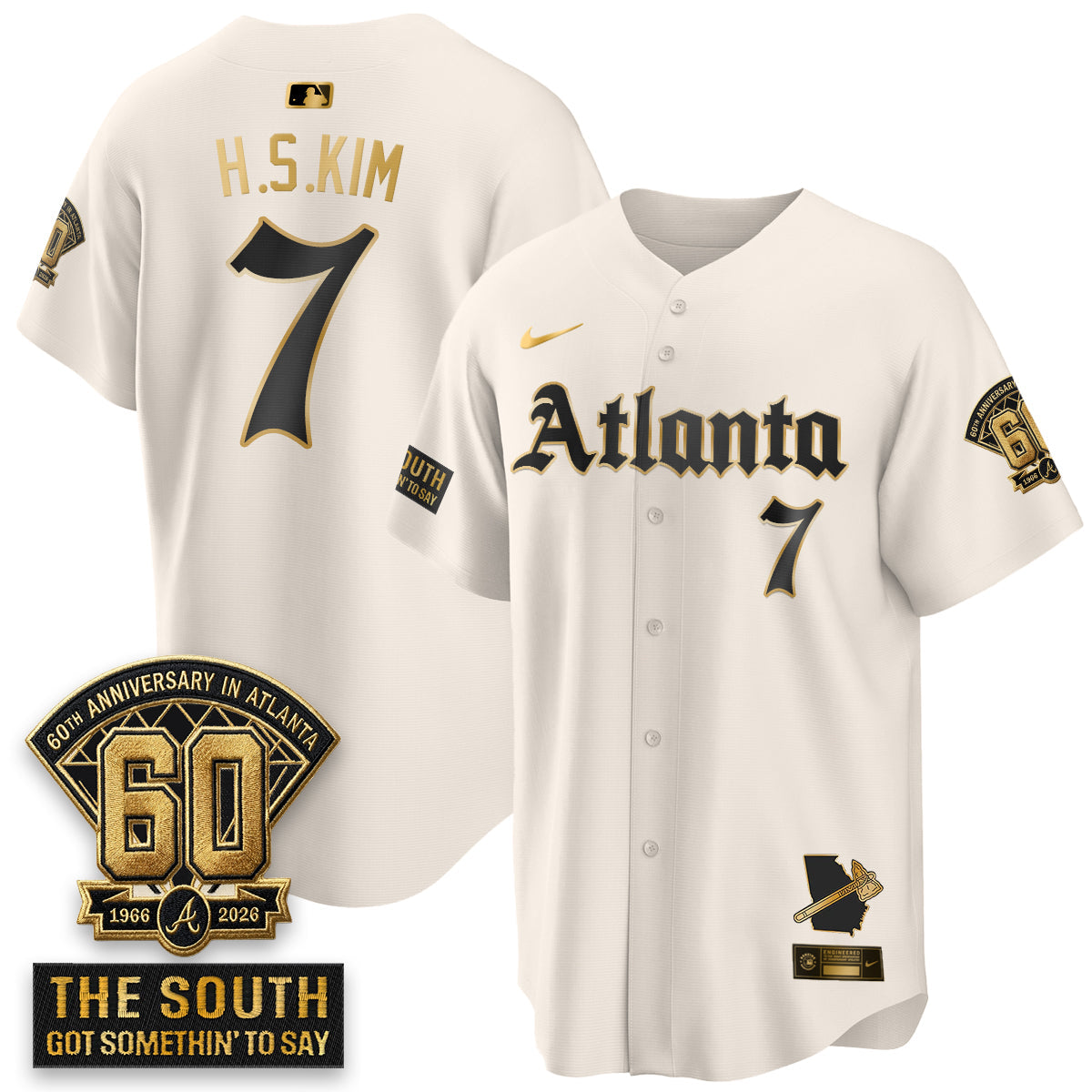 ATL 2026 Gothic Edition Vapor Limited Jersey - All Stitched V2