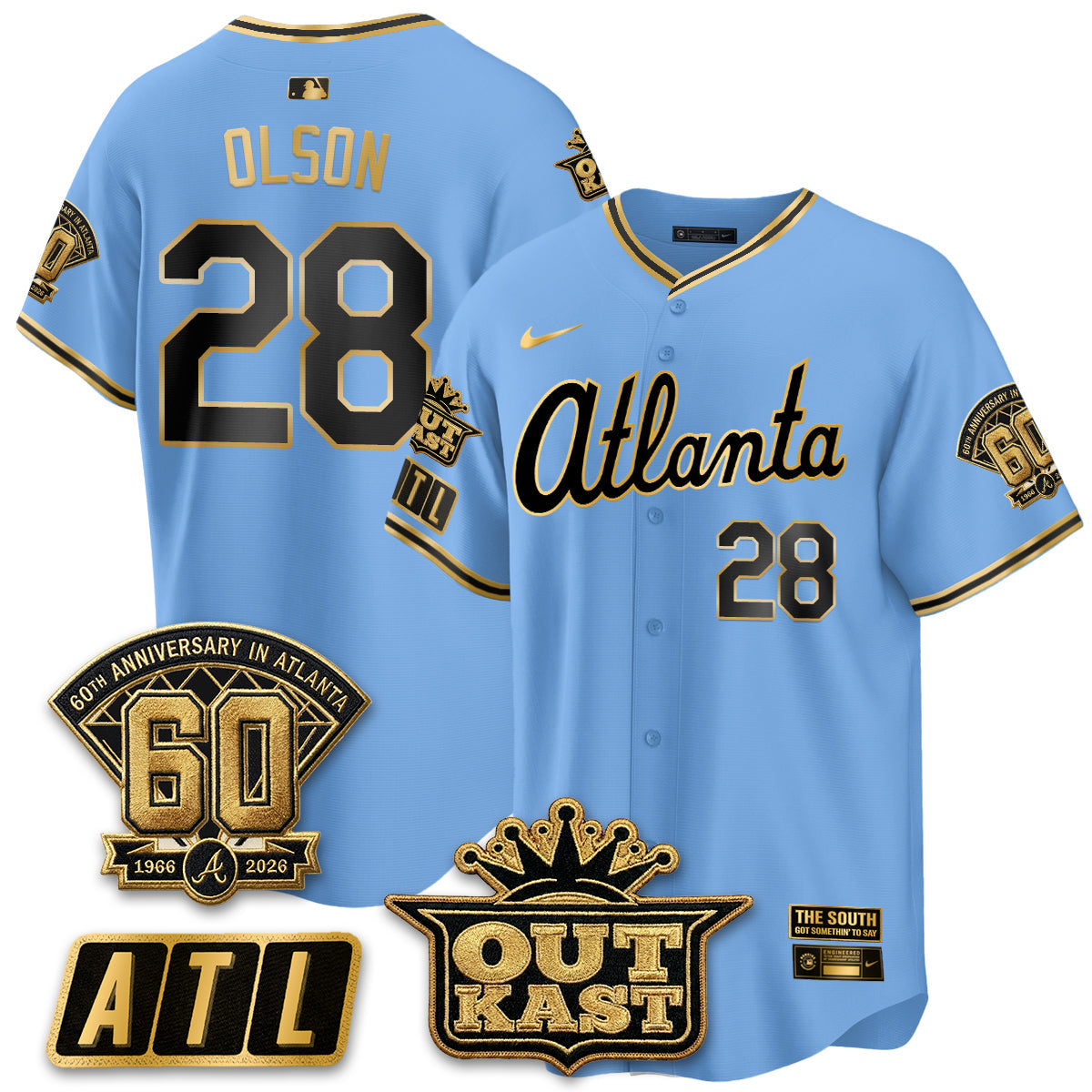 ATL 2026 Gothic Edition Vapor Limited Jersey - Stitched